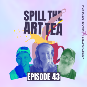 Spill The Art Tea 🎨🍵 ft. Debbie Hickey 🗣️ AI Lovers, Egyptian Amulets & Concrete Copyright!