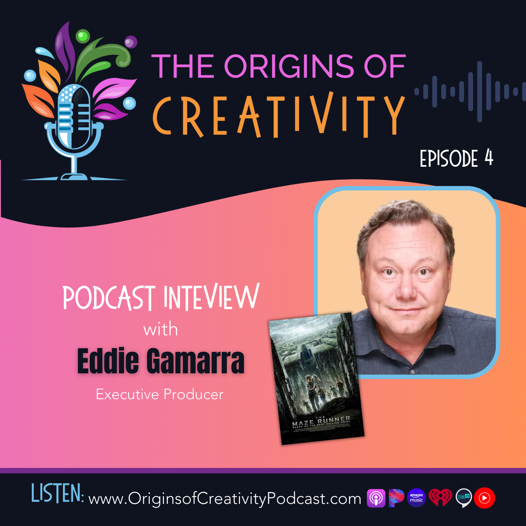 At the Intersection of Literature and Film with Executive Producer, Eddie Gamarra
