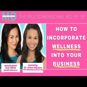 Ep. 30 - How to Incorporate Wellness into Your Business - The MultiDimensional MD