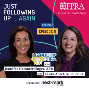 Just Following Up with LeadershipFPRA