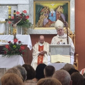 Peregrynacja Obrazu NSPJ w parafii pw. Matki Bożej Różańcowej w Orzechowcach - abp Józef Michalik - homilia (11.06.2024)