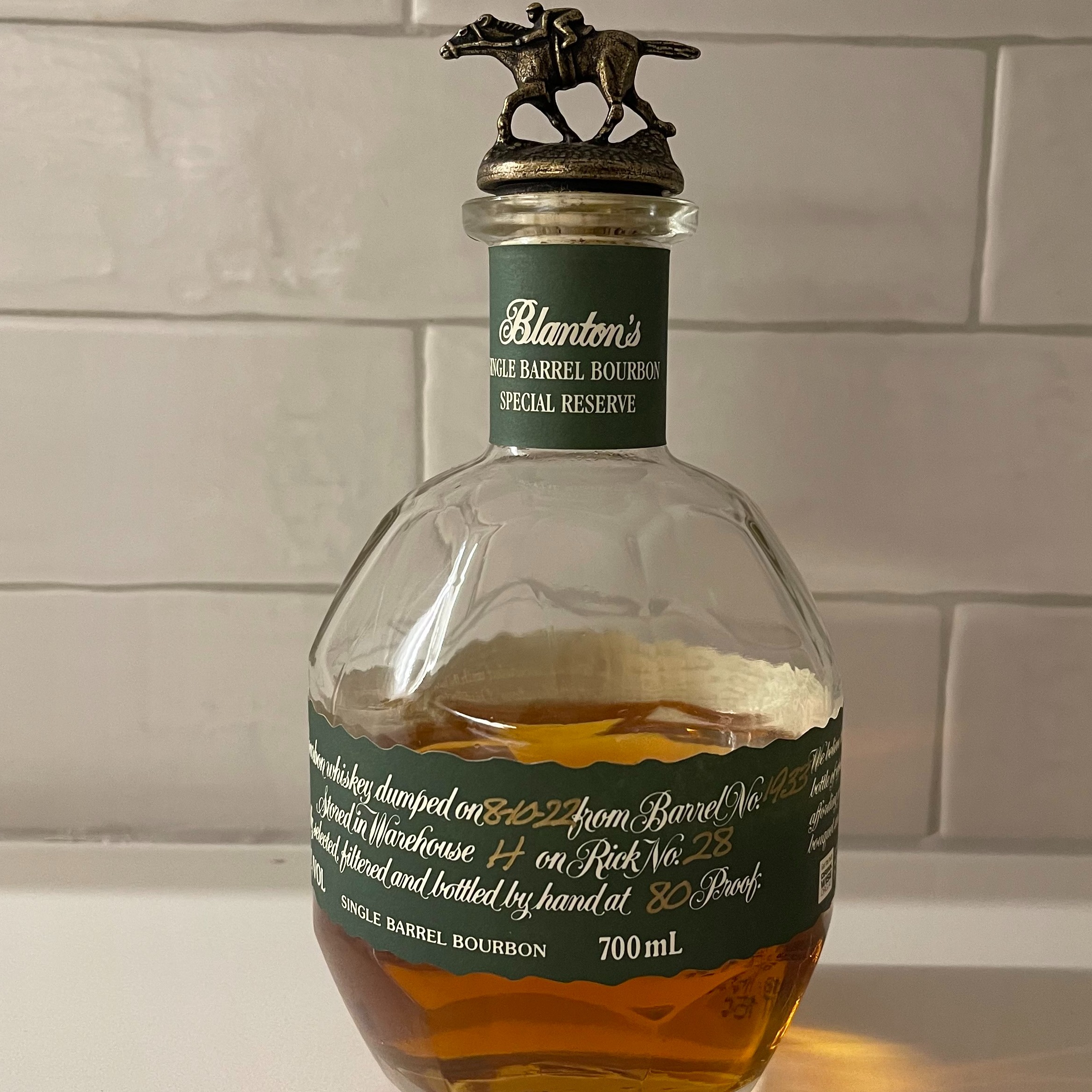 Blanton's Green Label the Aussie Blantons!