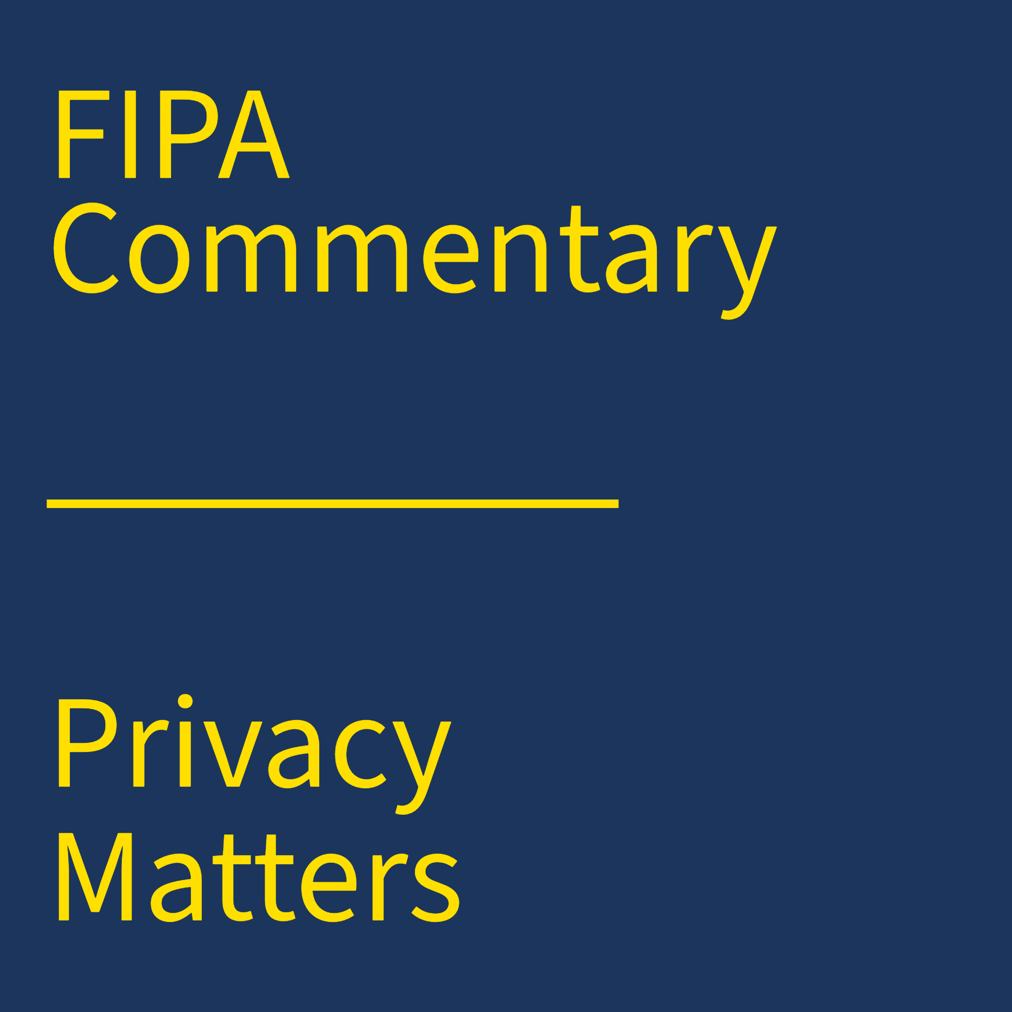 Access and Privacy Online