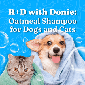 R+D with Donie: Oatmeal Shampoo for Dogs and Cats