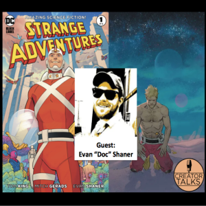 Evan ”Doc” Shaner takes on Strange Adventures