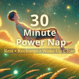 Guided 30 Minute Power Nap to Refill Your Energy, Rest and Wake Up Clear