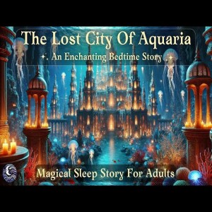 The Lost City of Aquaria | Relaxing Sleep Story with Calming Ocean Ambiance