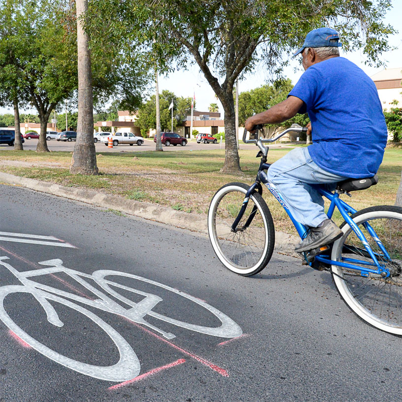 What is Brownsville doing for bicyclists?
