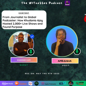 From Journalist to Global Podcaster: How Khudania Ajay Hosted 2,000+ Live Shows and Found Purpose