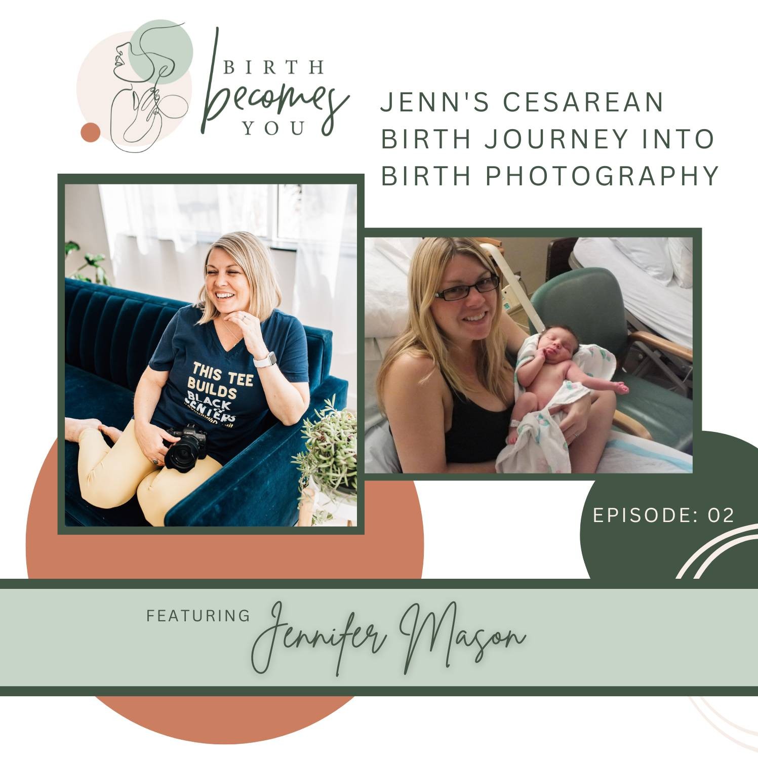 Jenn's Cesarean Birth Journey into Birth Photography