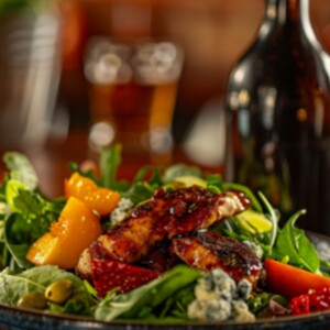 Satisfy Your Cravings With Fresh and Flavorful Organic Peach Balsamic Vinaigrette Salad Dressing