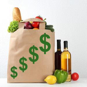 Food inflation & a bag of groceries