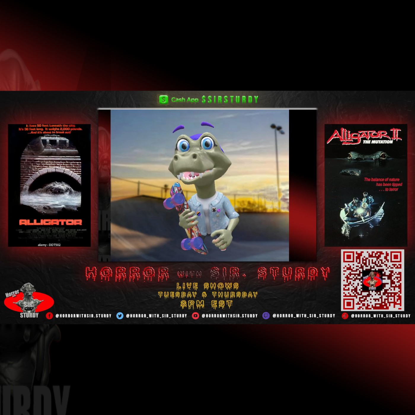 HORROR WITH SIR. STURDY