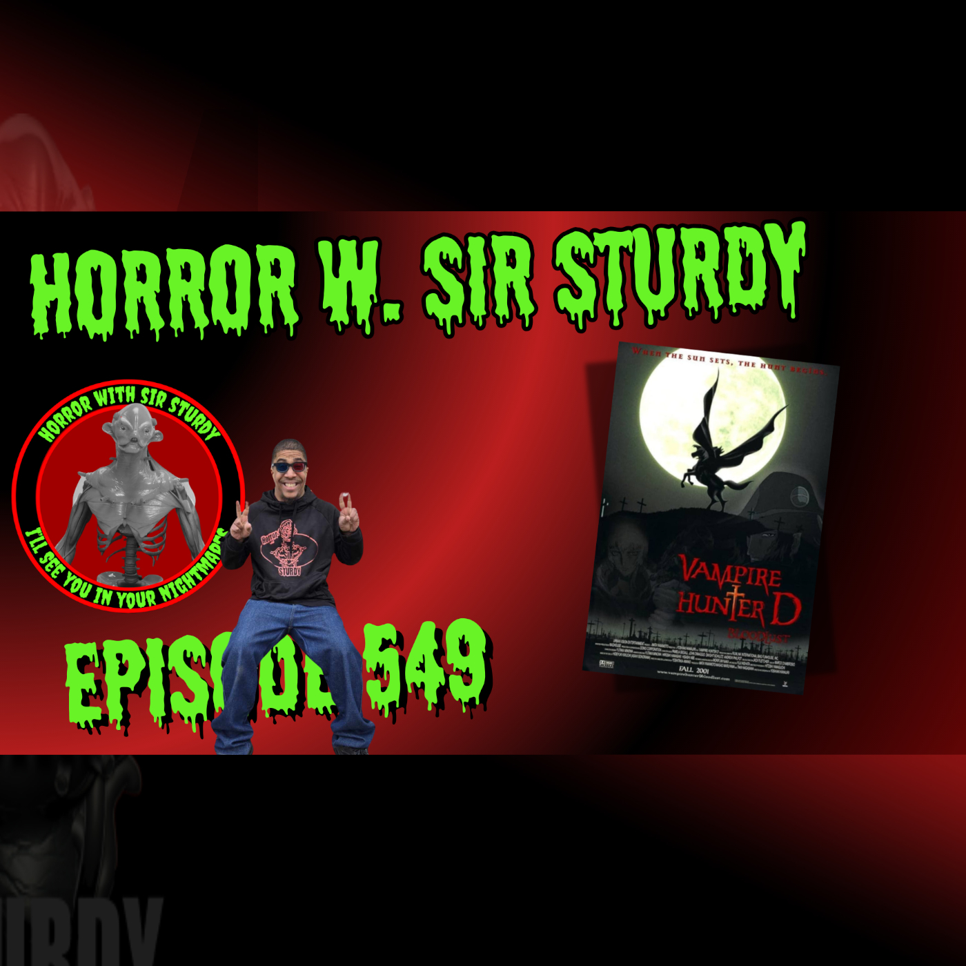 HORROR WITH SIR. STURDY