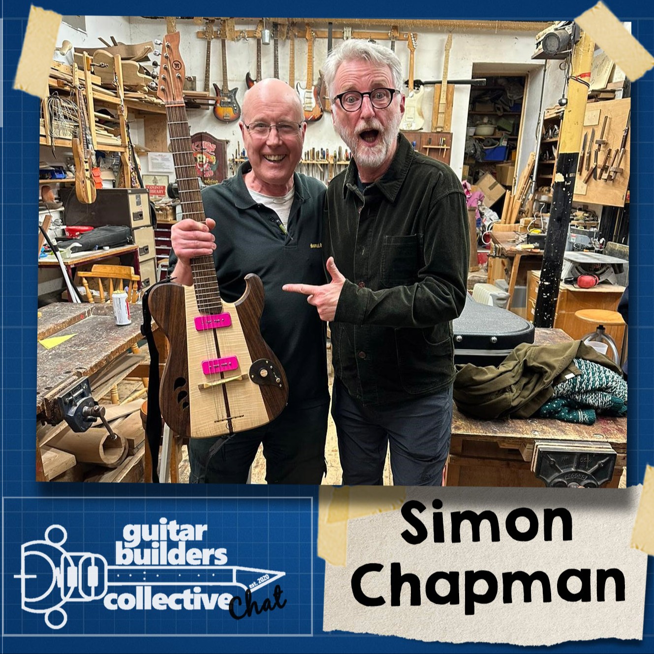 Does anyone use the neck pickup? Charity guitars, complicated wiring, and treble bleeds with Simon Chapman: Episode 7