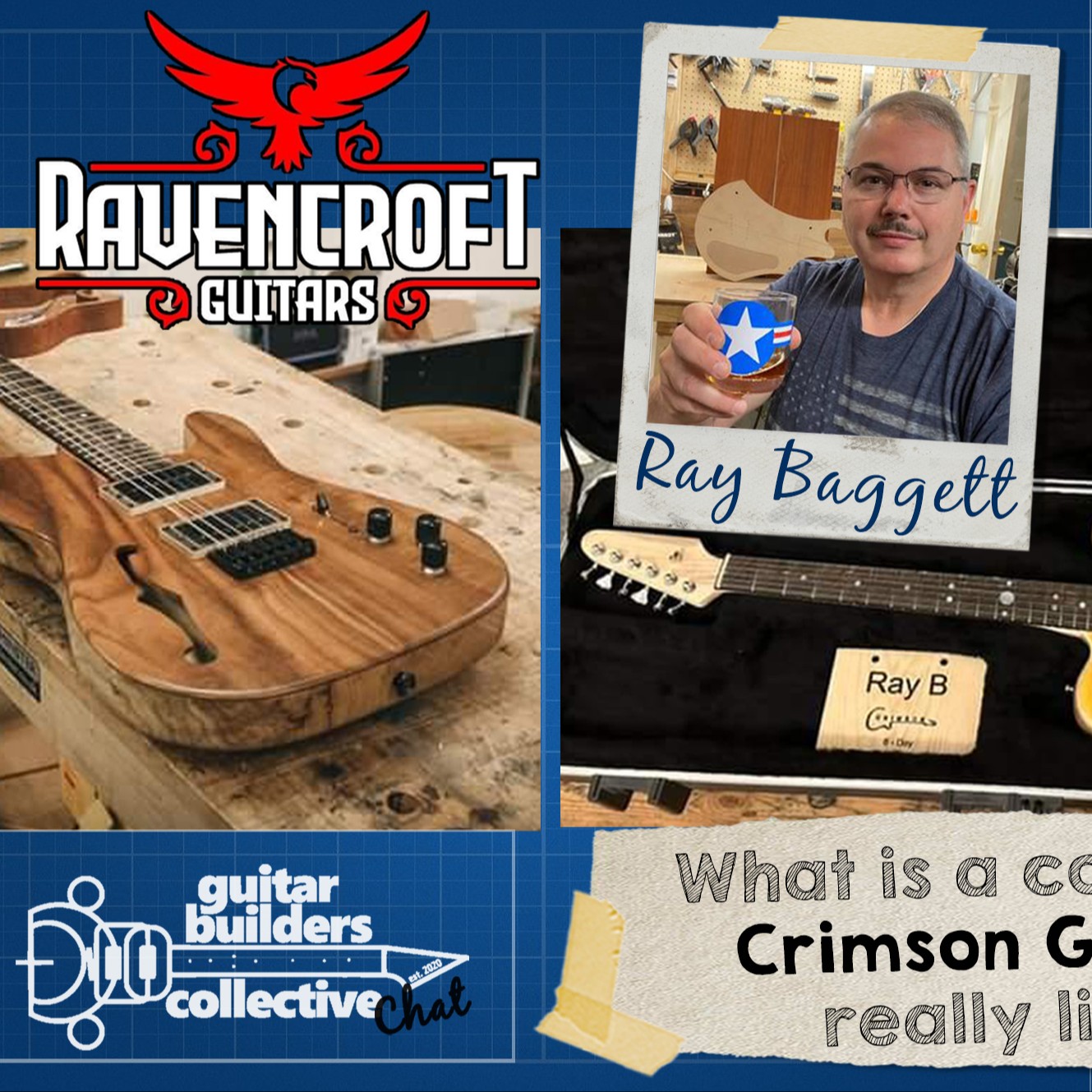 Is doing a course at Crimson Guitars worthwile? Ravencroft Guitars and Ray Baggett, epsiode 19