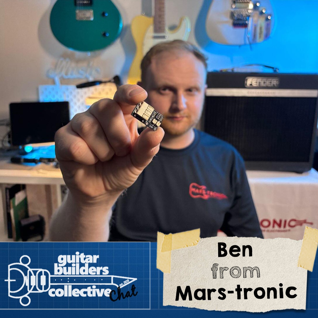 Personalising your guitar. Ben from Mars-Tronic, episode 20