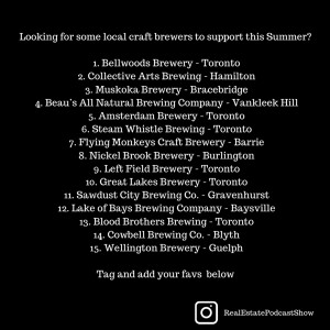 Support Ontario Craft Brewers!