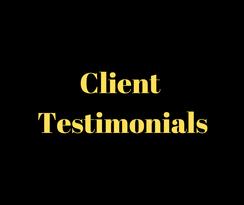 Client Testimonials-Moving out of Toronto