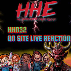 HHN32 on site LIVE REACTION