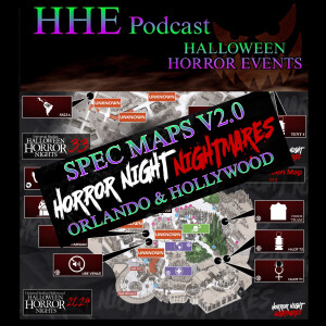 HHN 2024 Spec Map V2.O Orlando & Hollywood