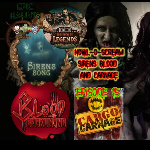 Howl-O-Scream Sirens Blood and Carnage | HHN31 + Tulleys Shocktober Fest News