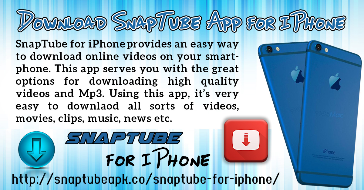 Download SnapTube App For iPhone
