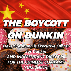 DUNKIN - Refuses to do business with conservatives!