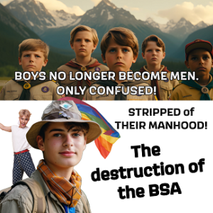 Boy Scouts of America - Woke destroys Manhood