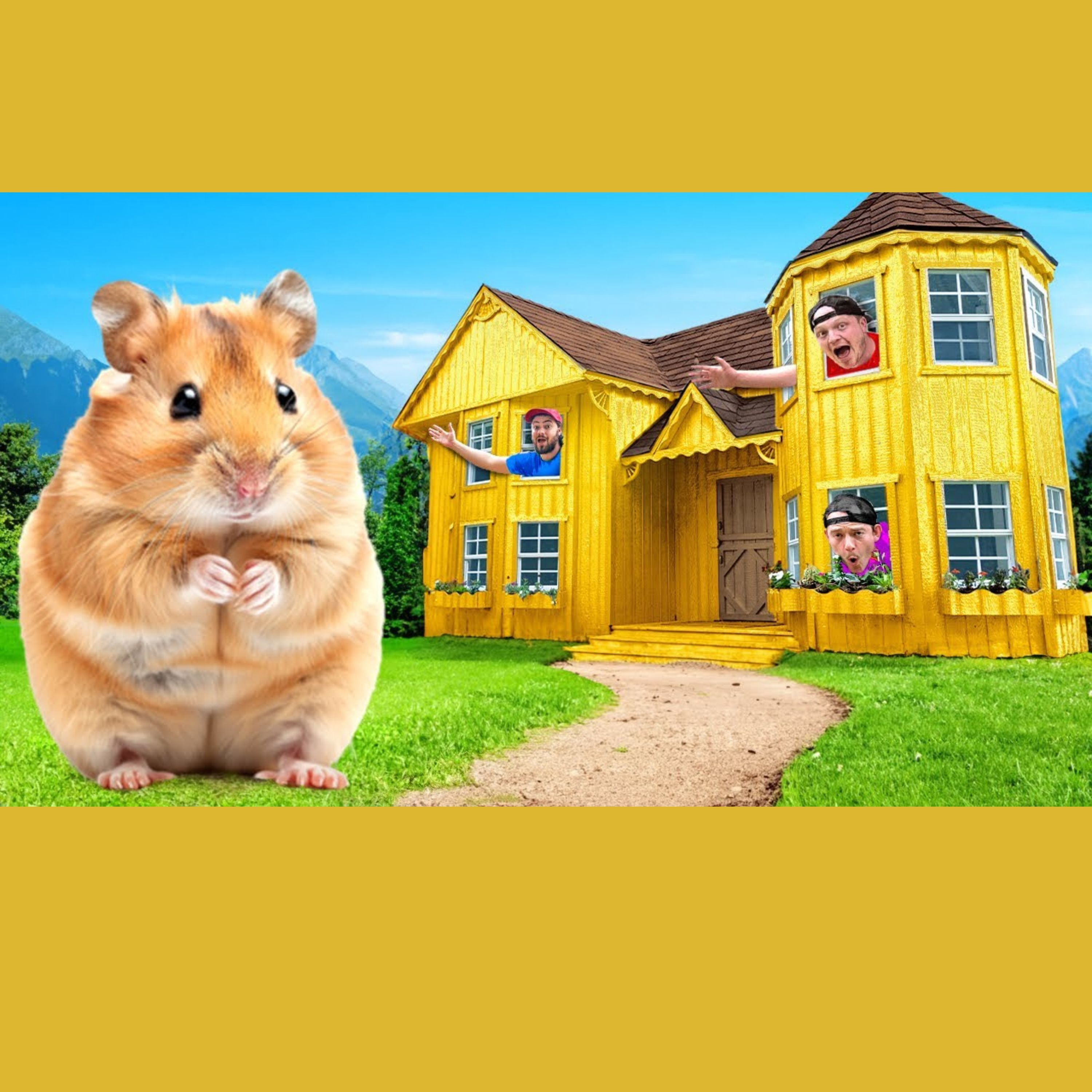 I Built A $100,000 Golden Hamster House