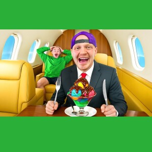 Surviving 24 Hours In a Private Jet!