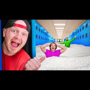 I Filled a School with Packing Peanuts!