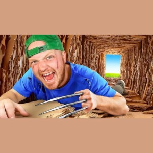 I Escaped 1,000 Layers of CARDBOARD!