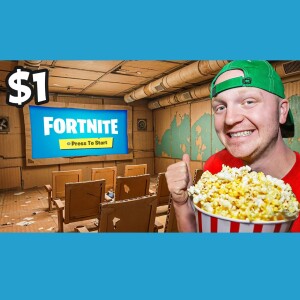 $1 VS $1,000,000 MOVIE THEATER!