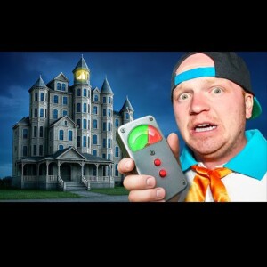 Sneaking Into Haunted House Overnight!