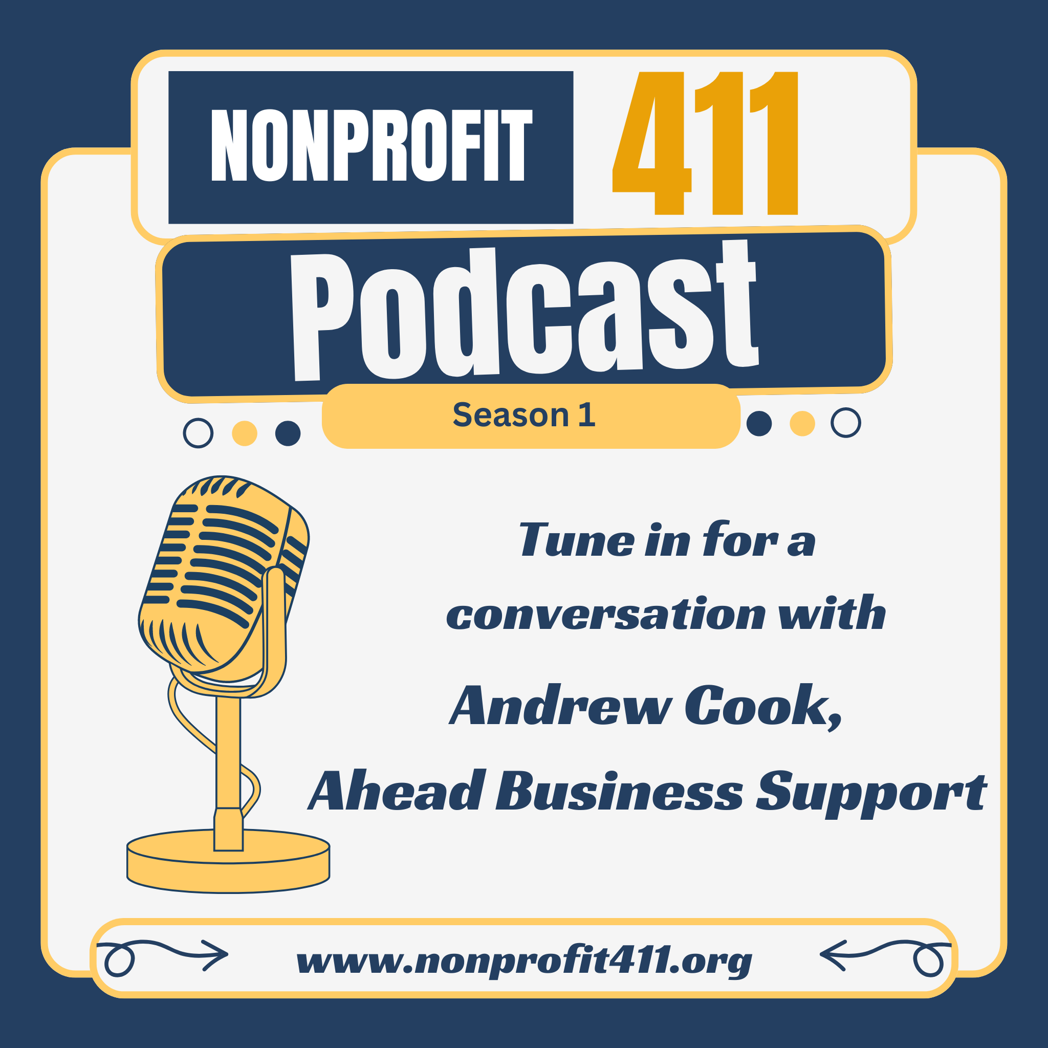 Nonprofit 411 with Andrew Cook – CEO of AHEAD Business Support