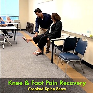 Knee & Foot Pain Relief: Assessment and Exercises @Gibson May '24. Crooked Spine Show