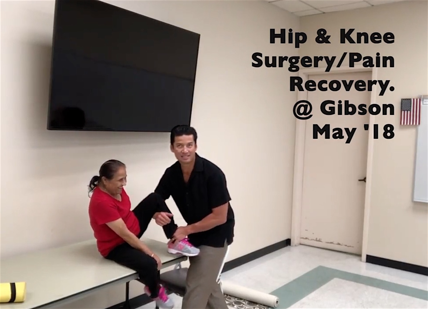 Hip & Knee Help after Injury or Surgery @Gibson May '18 with Upland Claremont Cucamonga Chiropractor
