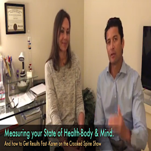 CSP 050: Test, then Get & Stay Healthy with BioStar. Karen explains on the Crooked Spine Show