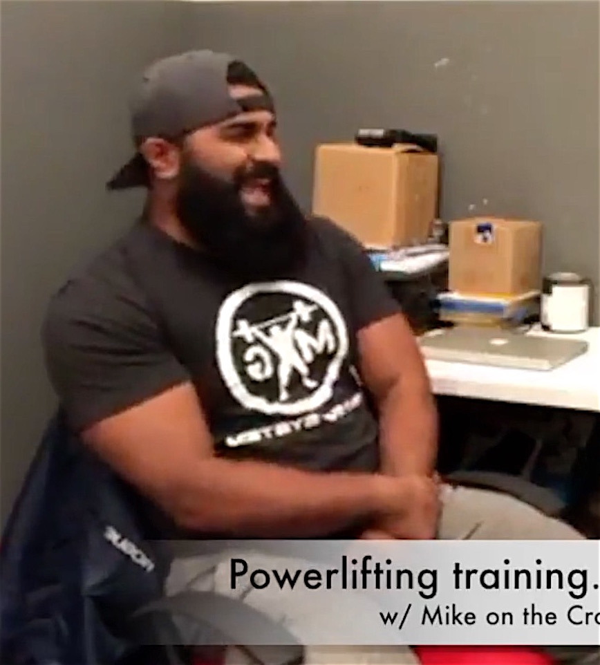 Lift Weights for Overall Better Health with Mike Gonzalez, Strongman Coach and Competitor on the Crooked Spine Show