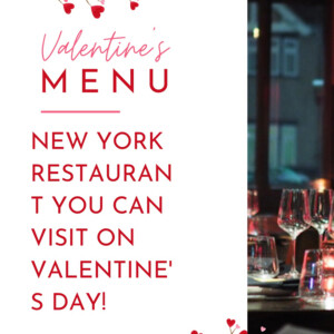 new york restaurant for Valentine’s day