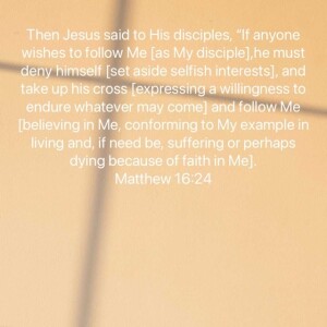 Pick up your cross and follow Me ✝️🔥