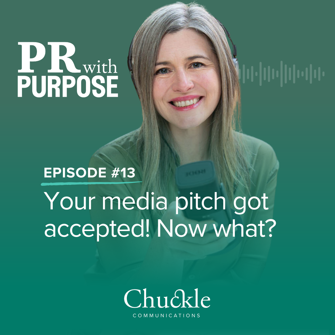 Your media pitch got accepted! Now what?