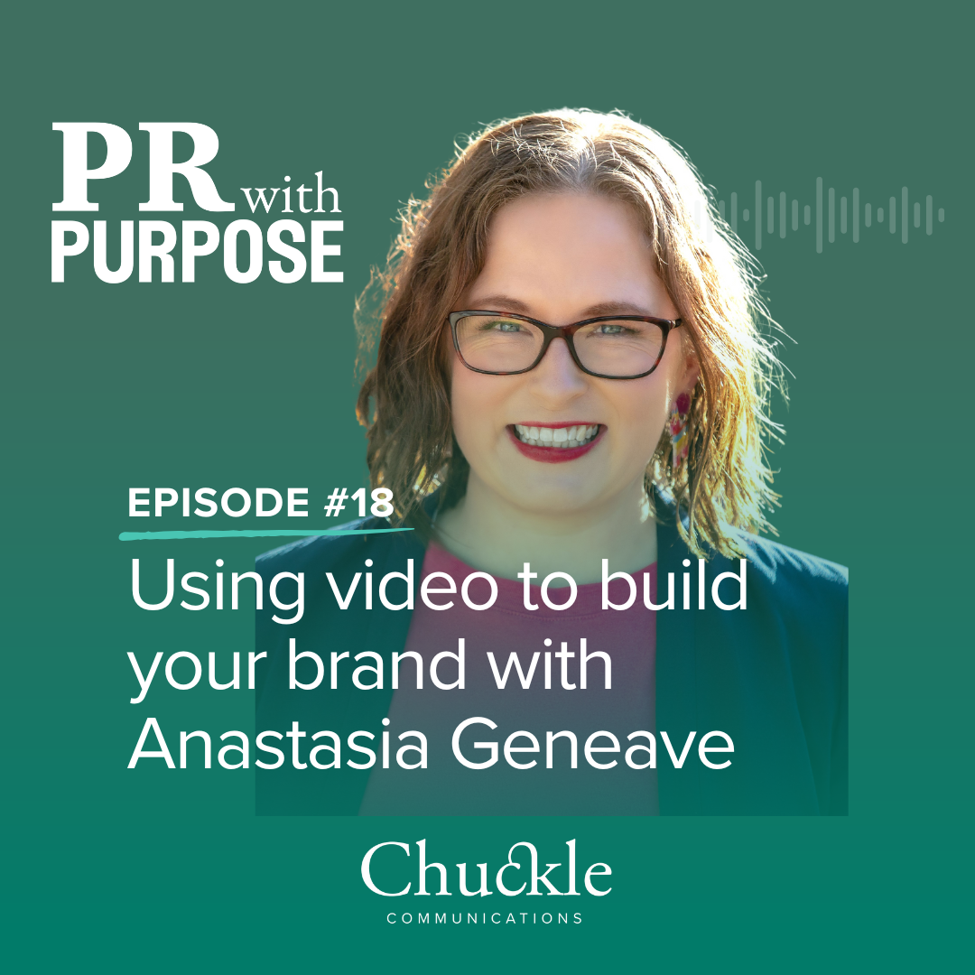 Using video to build your brand with Anastasia Geneave