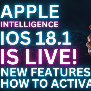 Apple Intelligence iOS 18.1 Features Review. How To Activate Ai on Your iPhone 16 Pro Max