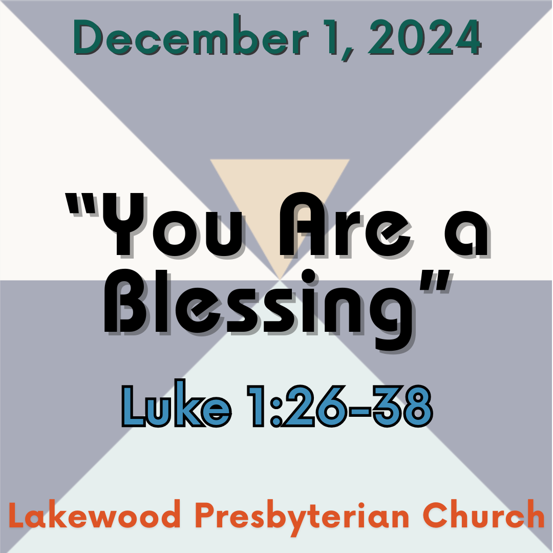 "You Are a Blessing"