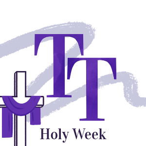 In the Darkness. Thursday Thoughts Holy Week. Holy Saturday