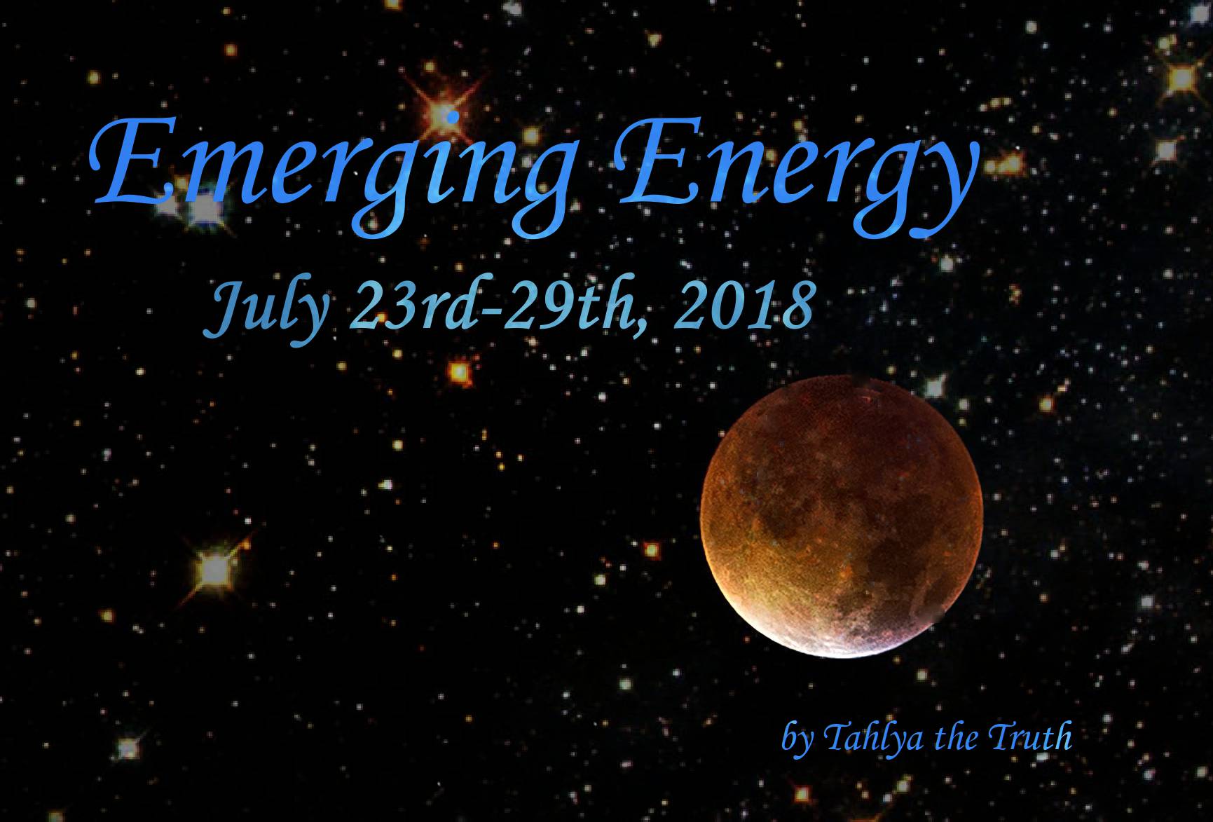 Emerging Energy July 23rd-29th 2018