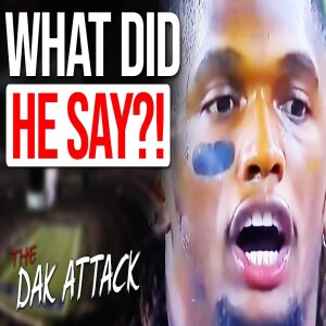 CeeDee Lamb “GOES OFF” on Sidelines After Dak Prescott Interception?!