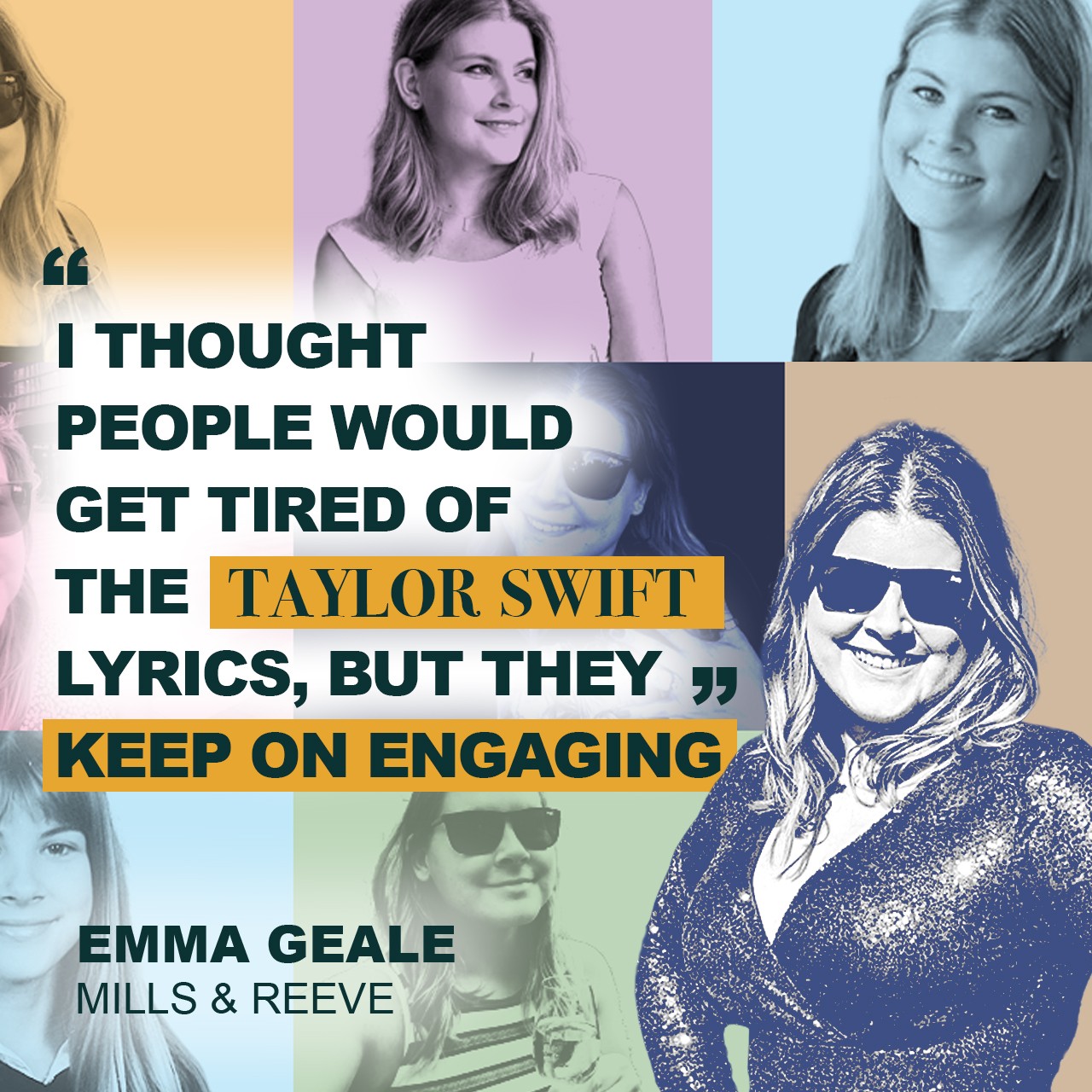 Swifties! Meet the lawyer who lives by Taylor’s lyrics | Ep2. Emma Geale